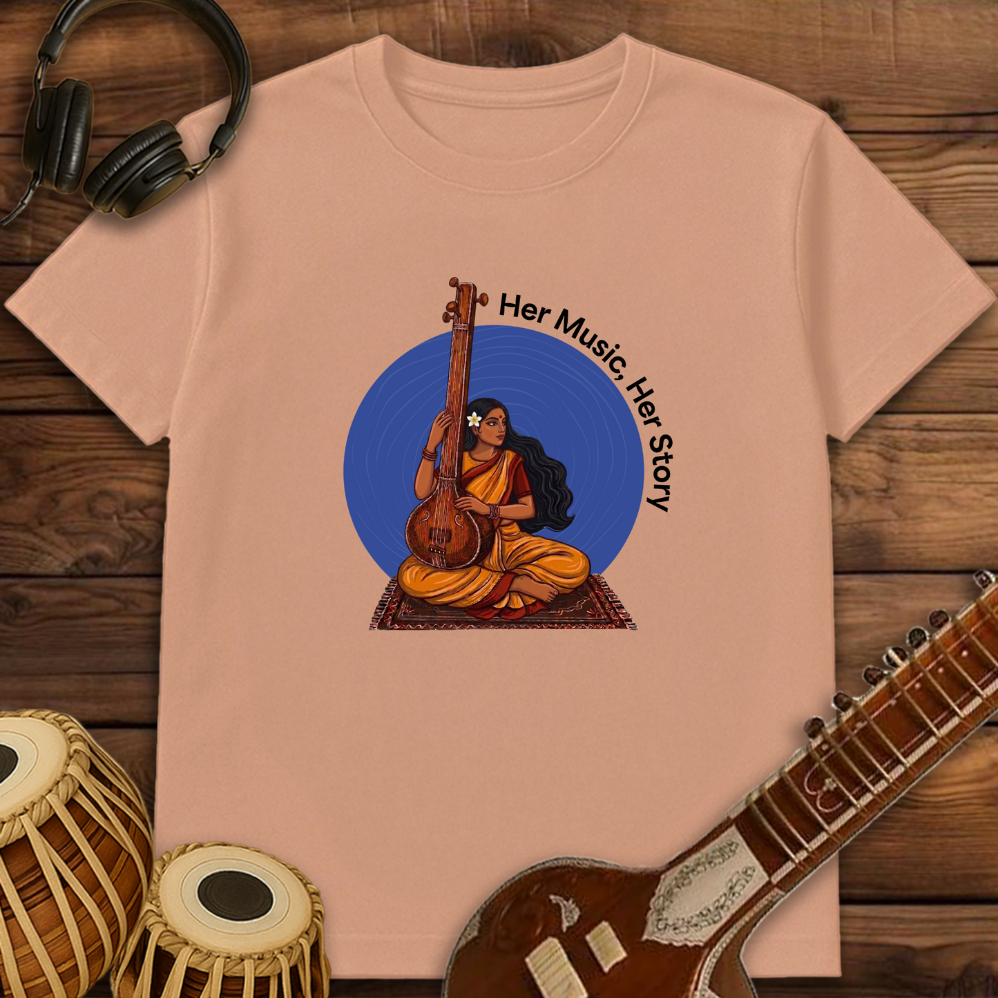 Her Music, Her Story | Unisex T-shirt