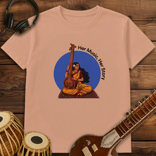 Her Music, Her Story | Unisex T-shirt