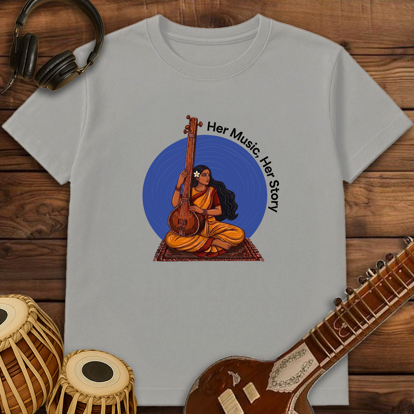 Her Music, Her Story | Unisex T-shirt