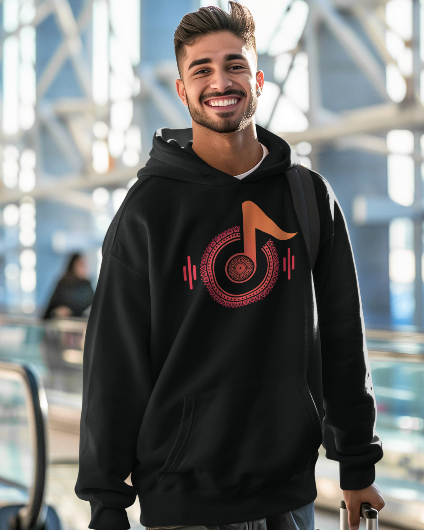 Melodic Mandala | Men's Hoodie